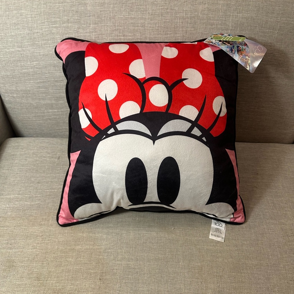 Minnie Mouse Pillow - 100 Anniversary Edition